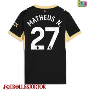 Manchester City Matheus Nunes #27 Bortatröja Dam 2026-27 Kortärmad